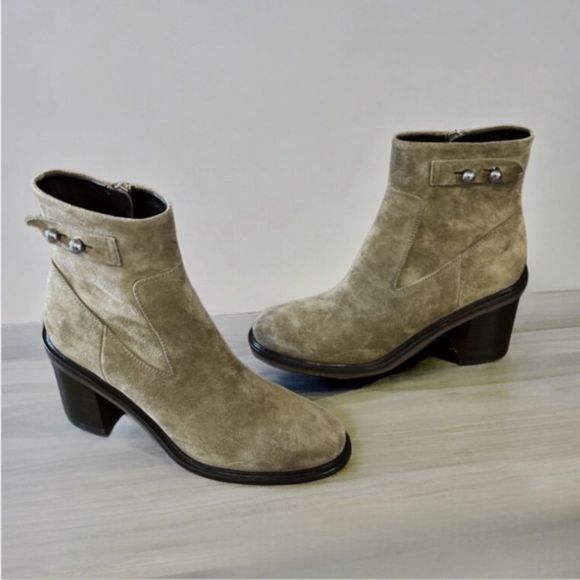 Rag & Bone Soren Boot in Olive Suede - Picture 9 of 16